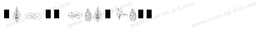 salyt feathers字体转换